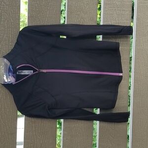 Kyodan Girls Athletic sweater black size 7/8‎